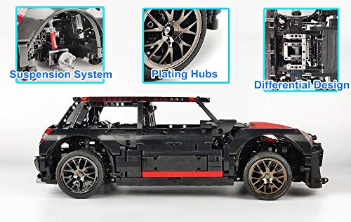 True Representation Cooper 1: 8 SUV Off-Road Car MOC Technique Juego de bloques de construcción,Proyecto de construcción para adultos Modelo coleccionable,Juguete de ingeniería de vehículos (2000+pcs)