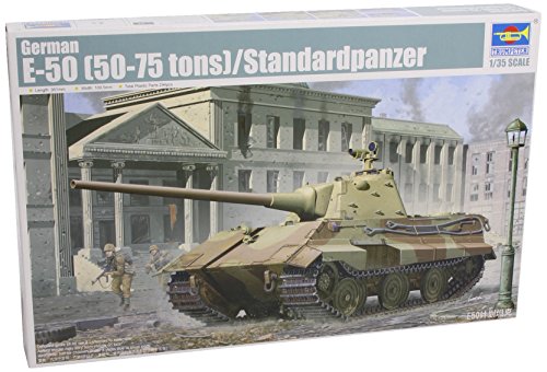 Trumpeter 1536 German E-50 (50-75 toneladas) - Tanque miniatura (escala 1:35) , color/modelo surtido