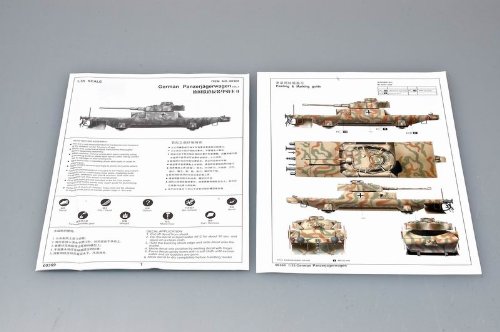 Trumpeter TSM-369 German Panzerjagerwagen with Panzer IV Vol.2 escala 1:35