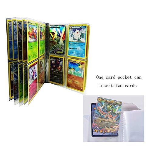 TUXUNQING Tarjetero Pokémon, Álbum de Cartas Coleccionables Pokémon, Álbum de Entrenador de Cartas Pokémon GX EX. El álbum Tiene 30 páginas y Puede Contener 240 Tarjetas. (Charizard)