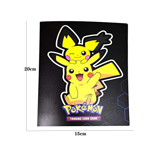 TUXUNQING Tarjetero Pokémon, Álbum de Cartas Coleccionables Pokémon, Álbum de Entrenador de Cartas Pokémon GX EX. El álbum Tiene 30 páginas y Puede Contener 240 Tarjetas. (Charizard)