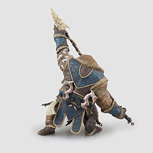 UanPlee-SC Personajes de Anime World of Warcraft Premium Series 1: Tuskarr - Figura de PVC de 7.1 Pulgadas JH339