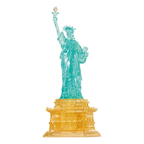 Unbekannt Kinzel 59173-Puzzle 3D de la Estatua de la Libertad 78 T, Multicolor, Color carbón (HCM 91012)