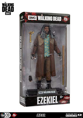 Walking Dead Figura de acción Ezekiel de TV 2017 Series 1 de 14755 Pulgadas, Multicolor