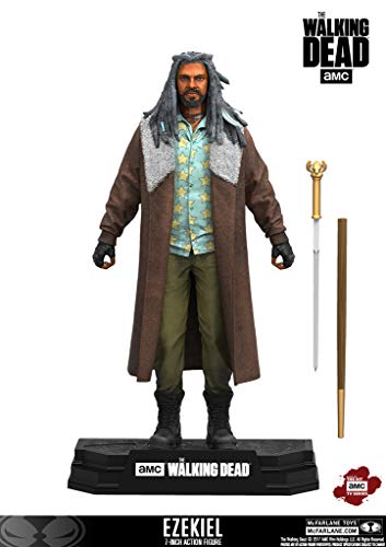 Walking Dead Figura de acción Ezekiel de TV 2017 Series 1 de 14755 Pulgadas, Multicolor