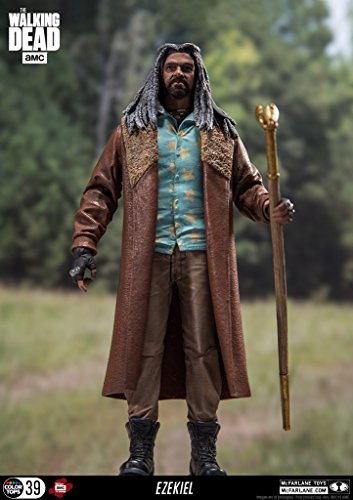 Walking Dead Figura de acción Ezekiel de TV 2017 Series 1 de 14755 Pulgadas, Multicolor