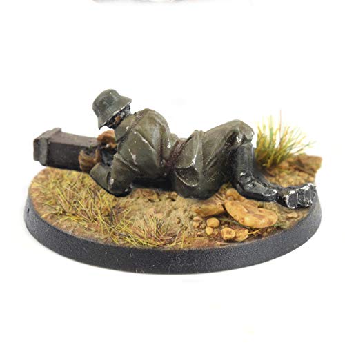 War World Gaming - Peanas Redondas Planas 50mm Multiusos (Elige cantidad) - Wargames Históricos, Wargaming, Base, Escenografía, Miniaturas, Dioramas, Figuras, RPG