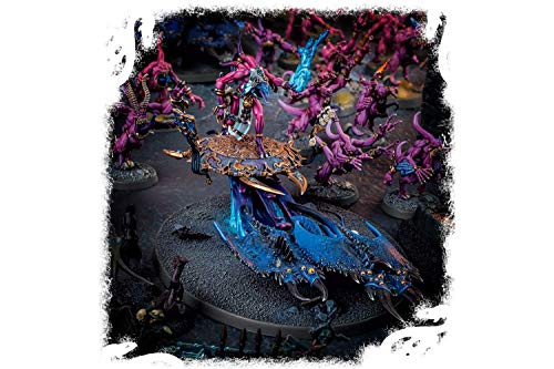 Warhammer 40K - Age of Sigmar Daemons of Tzeentch Herald of Tzeentch on Burning Chariot