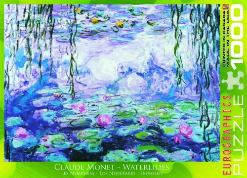 WATERLILIES BY MONET 1000PC PU