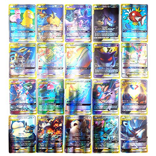 Wuawtyli Cartas Pokémon-150 Piezas Pokémon Cartas Coleccionables para Niños, Mejores Regalos para Niños-Regalos de Cumpleaños, Regalos de Año Nuevo,Pokemon para Tarjetas Chico Chica