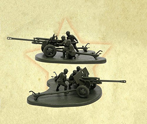 Zvezda Models 1/72 Zis-3 Soviet Gun with Crew Model Kit