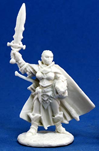 1 x Pathfinder SEELAH Paladin Iconic - Reaper Bones Miniatura para Juego de rol Guerra - 89011