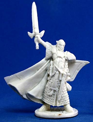 1 x TURANIL Elf Paladin - Reaper Bones Miniatura para Juego de rol Guerra - 77044