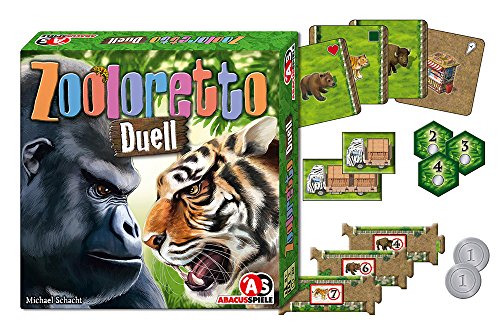 ABACUSSPIELE 06173 Zooloretto Duell - Juego de Mesa (Contenido en alemán)