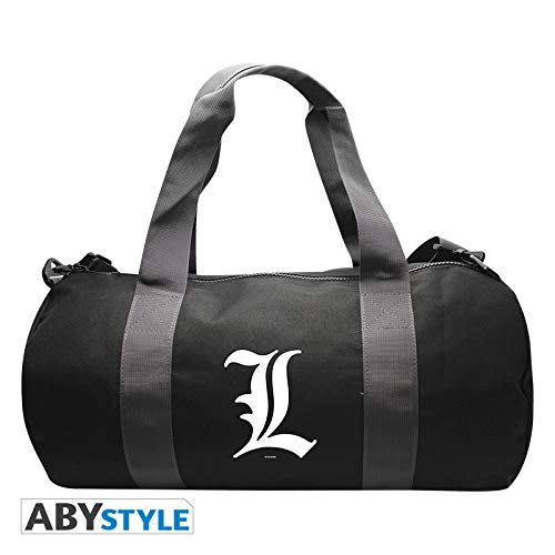 ABYStyle - Death Note - Saco de Deporte L Symbole - Gris/Negro