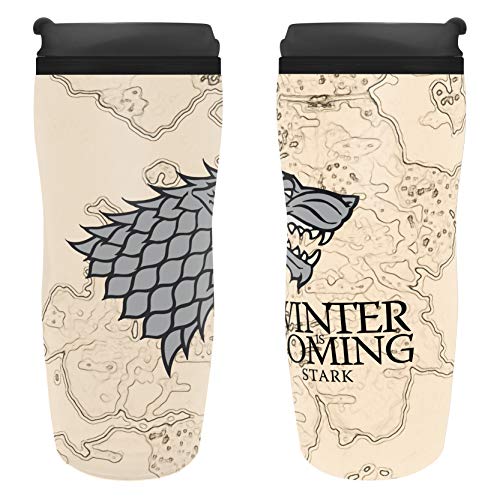 ABYstyle - GAME OF THRONES – Taza da Viaje - "Winter is coming"