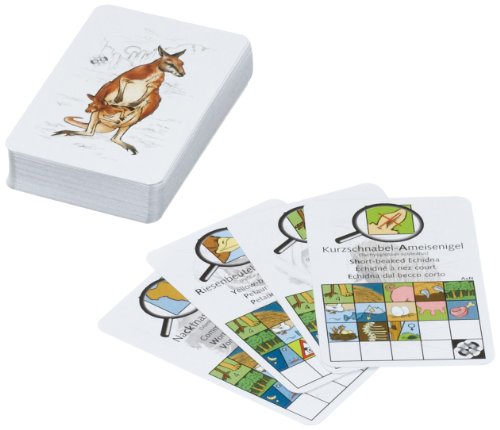 Adlung Spiele 46129 Manimals Australien - Juego de cartas sobre animales de Australia (cartas en varios idiomas) , color/modelo surtido