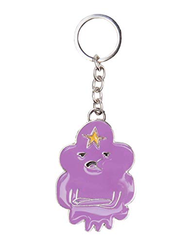 Adventure Time Keychain Lumpy Space Princess Metal Purple