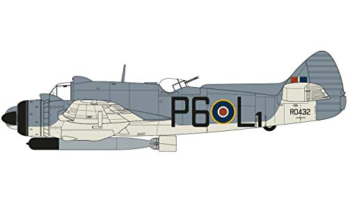 Airfix- Kit de modelismo, avión Bristol Beaufighter MK.X Late (Hornby A05043)