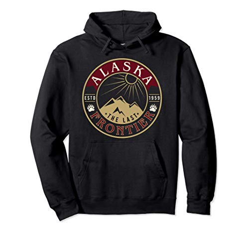 Alaska The Last Frontier Glacier Bear Sudadera con Capucha