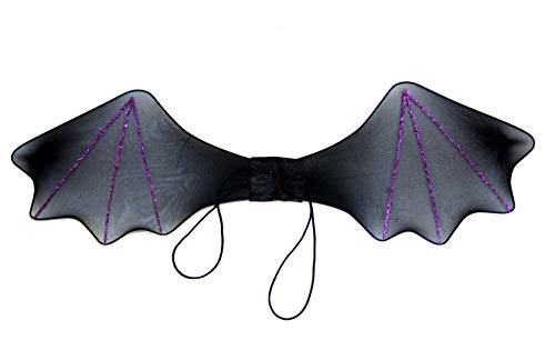 Alter Ego ® Zac's Déguisement Bat des ailes avec strass Violet