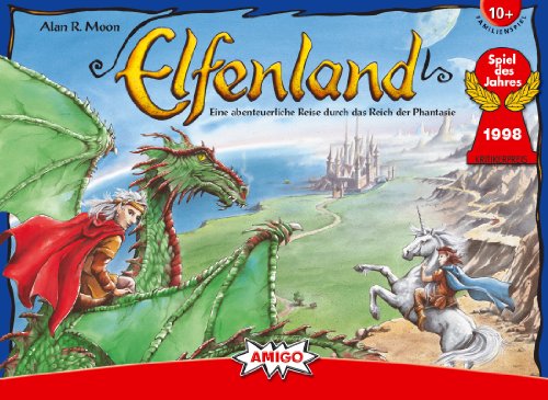 Amigo Spiele 8300 Elfenland - Juego de Mesa para niños [Importado de Alemania]