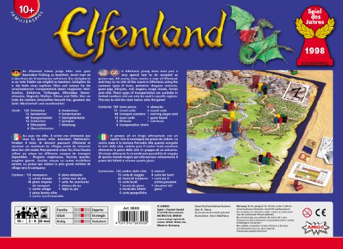 Amigo Spiele 8300 Elfenland - Juego de Mesa para niños [Importado de Alemania]