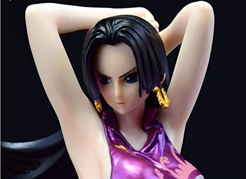 AMrjzr Anime Pirata/One Piece Seven Wuhai Fighting Edition Cheongsam Emperador Femenino Hancock Modelo de andamio fragante-1 estilo-18CM