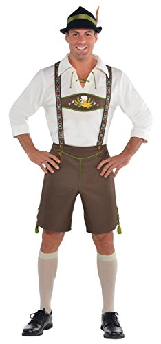 amscan - Disfraz de Mr. Oktoberfest para Hombre, Talla XXL