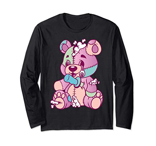 Anime Aesthetic Pastel Goth Evil Stich Teddy Bear Regalos Manga Larga