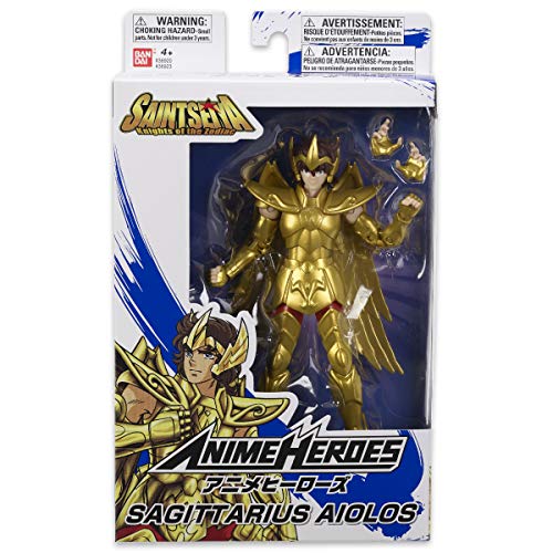 Anime Heroes- Figura de acción Caballeros del Zodiaco (SAGITTARIUS)