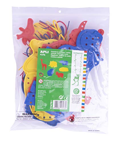 APLI Kids 17476 - Cosedores Animales 6 uds