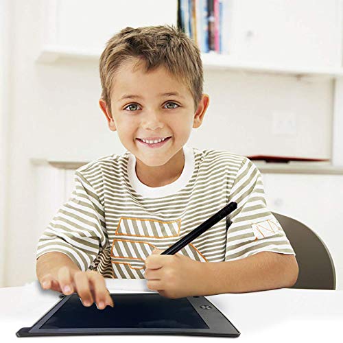 Arolun Tableta de Escritura LCD 8.5 Inch Colorida, LCD Tablero de Dibujo Gráfica Pizarra Magica de Mensaje Memo Pad Electrónico con Lápiz Regalos para Niños,Clase,Oficina,Casa,Cocina (Negro)