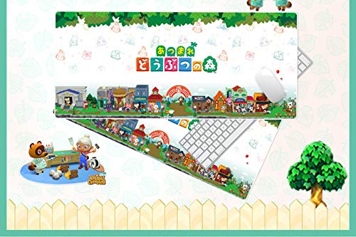 Artículos del juego Animal Crossing Colección de accesorios periféricos del tema Animal Crossing Friends Club Animal Crossing con el mismo párrafo Escritorio de oficina Teclado grande y alfombrilla