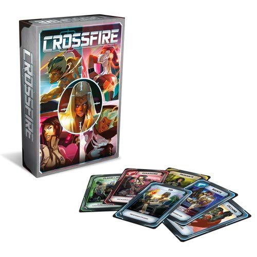 Asmodee- Crossfire-Juego de Mesa Edición en Italia, Color 9101