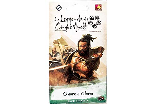 Asmodee Italia - La leyenda de los cinco anillos LCG expansión Onore y Gloria, color, 9107 , color/modelo surtido