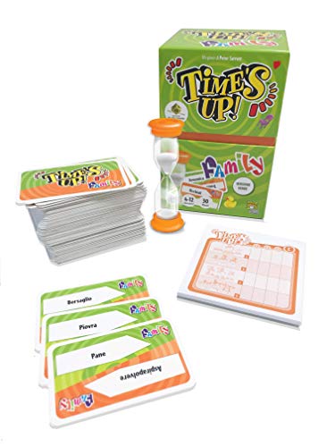 Asmodee – Time's Up Family – Juego de Mesa, edición en Italiano, Verde, 8213