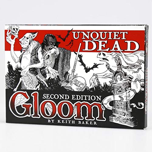 Atlas Games atg01355 – Tarjeta Juegos, GLOOM, unquiet Dead, 2 nd Edition , Modelos/colores Surtidos, 1 Unidad