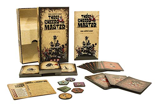 Atlas Games ATG01360 - Juego de Cartas Three Cheers for Master