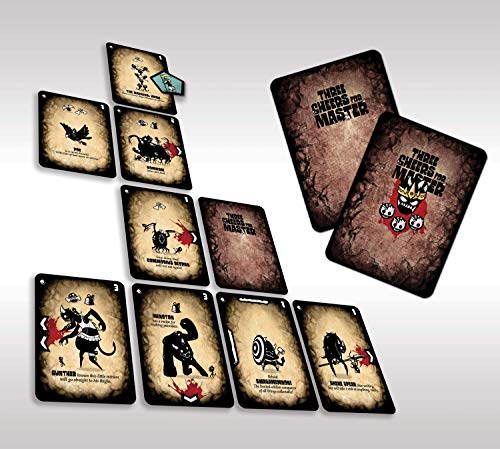 Atlas Games ATG01360 - Juego de Cartas Three Cheers for Master