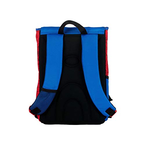 Auguri Preziosi Marvel Spiderman - Mochila escolar escolar para niño, extensible con efectos luminosos, correas acolchadas y respaldo Comfort Back