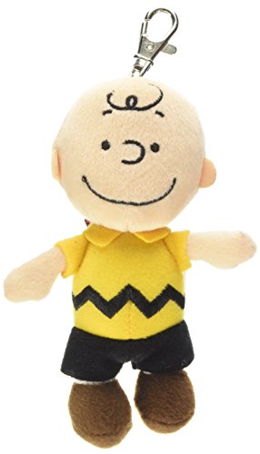 Aurora Mundial 5-Inch Peanuts Charlie Mochila Clip (Marrón)