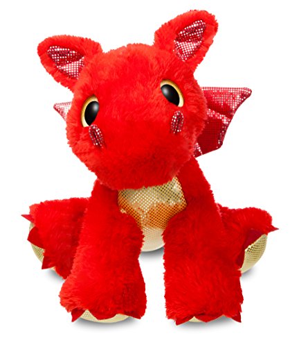 Aurora- St Dragon Rojo 31Cm Peluches y Muñecas, Color (60858)