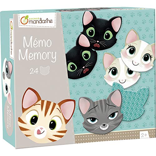 Avenue Mandarine módulo de Juego Educativo – Gatos y Expresiones, Multicolor