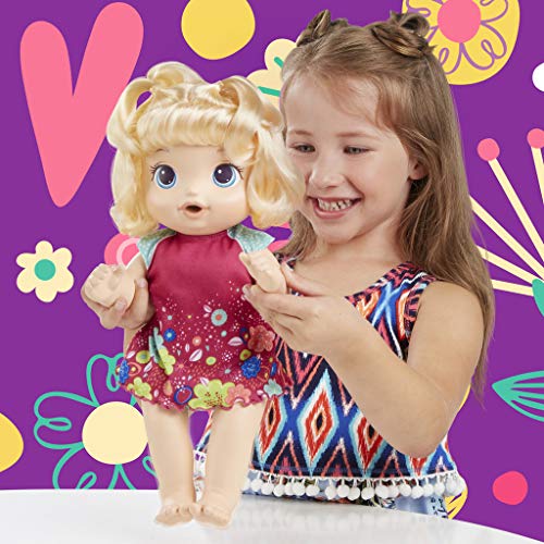 Baby Alive - Aprendo a Hacer Pipi Rubia (Hasbro E0609SC1)