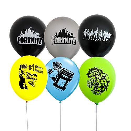 BAIBEI Artículos de Fiestas para Fanáticos de los Videojuegos Decoraciones para Cumpleaños de Tema de Videojuegos con Globos para Fiesta de Cumpleaños de Niños