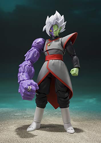 Bandai - Figuras DBZ - Zamasu Potara SH Figuarts 14 cm - 4573102557834