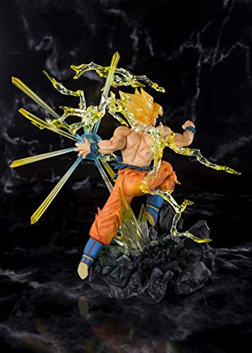 Bandai - Figurine DBZ - Super Saiyan Son Goku The Burning Battles Figuarts Zero 20cm - 4573102553881