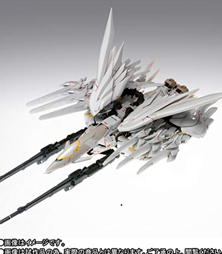 Bandai Gundam FIX figura de metal compuesto Wing Gundam blanco nieve preludio