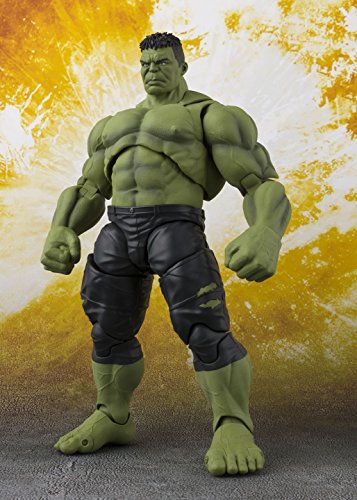 BANDAI- Hulk Figura 21 Cm Marvel Avengers Infinity War S.H.Figuarts, Multicolor (BDIMV551085)